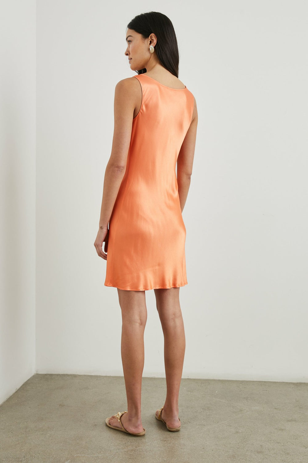 INDRA DRESS - PAPAYA| Rails online