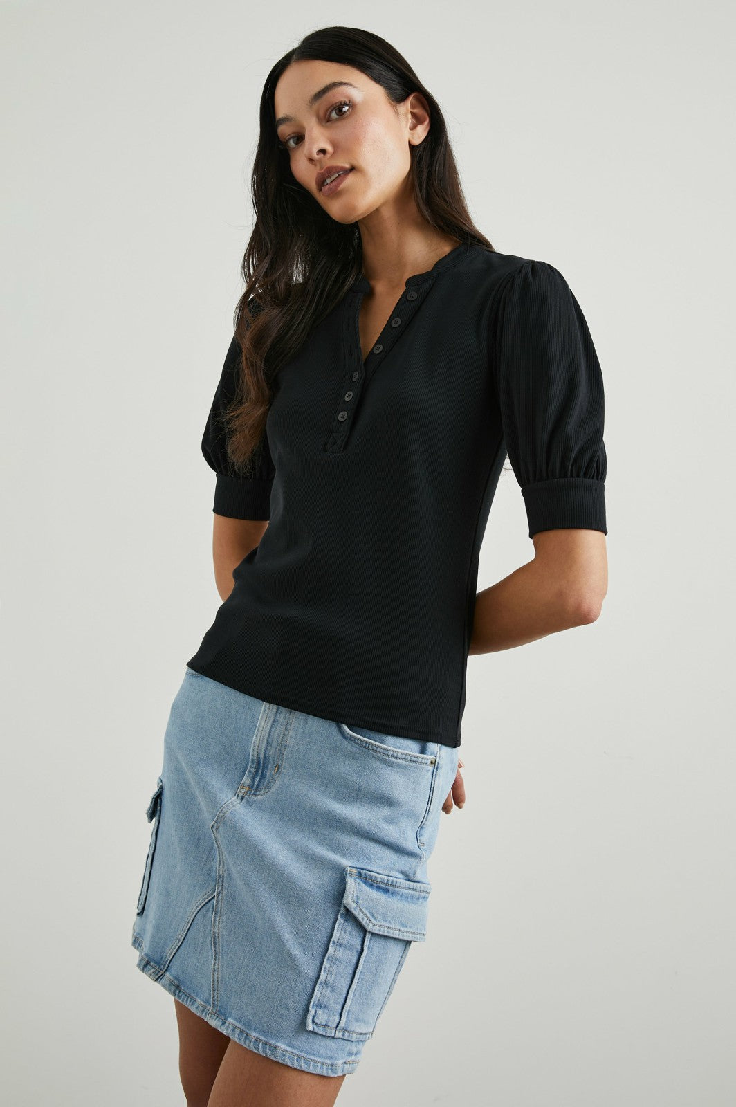 JEWEL TOP - BLACK| Rails discount