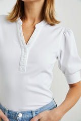 JEWEL TOP - WHITE RIB| Rails US
