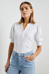 JEWEL TOP - WHITE RIB| Rails US