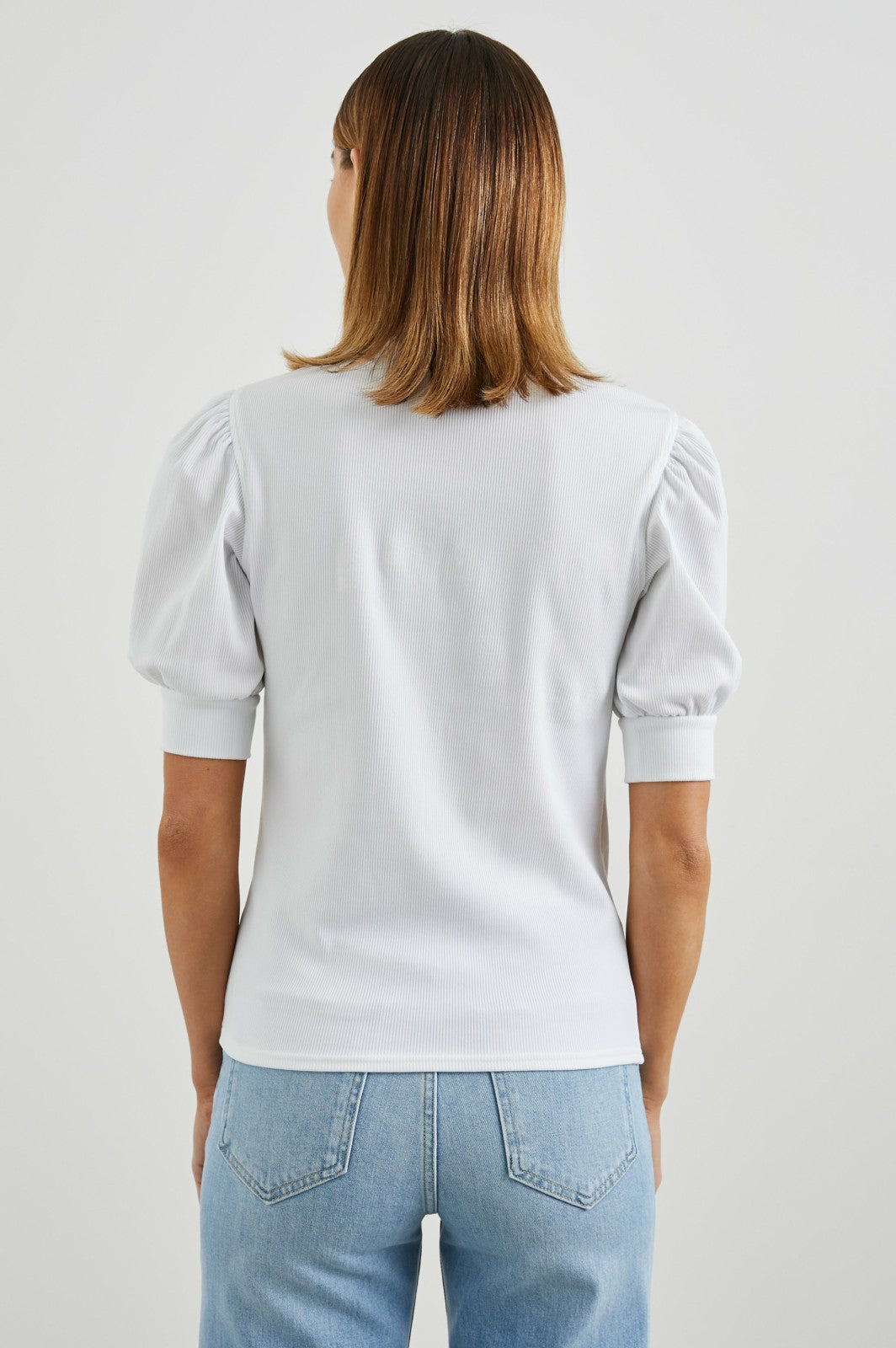JEWEL TOP - WHITE RIB| Rails US
