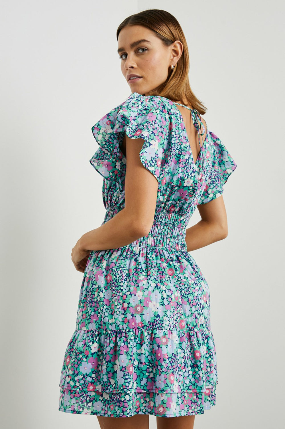 KIMORA DRESS - NAVY LEILANI FLORAL| Rails near me