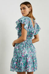 KIMORA DRESS - NAVY LEILANI FLORAL| Rails near me
