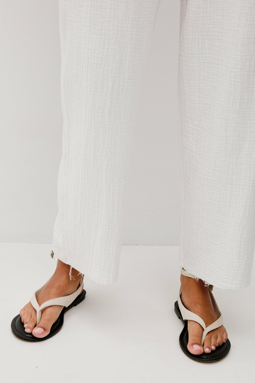 LEON CROP PANT - WHITE| Rails near me