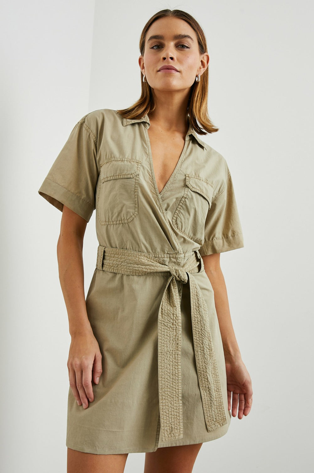 NATALIE DRESS - OLIVE| Rails US