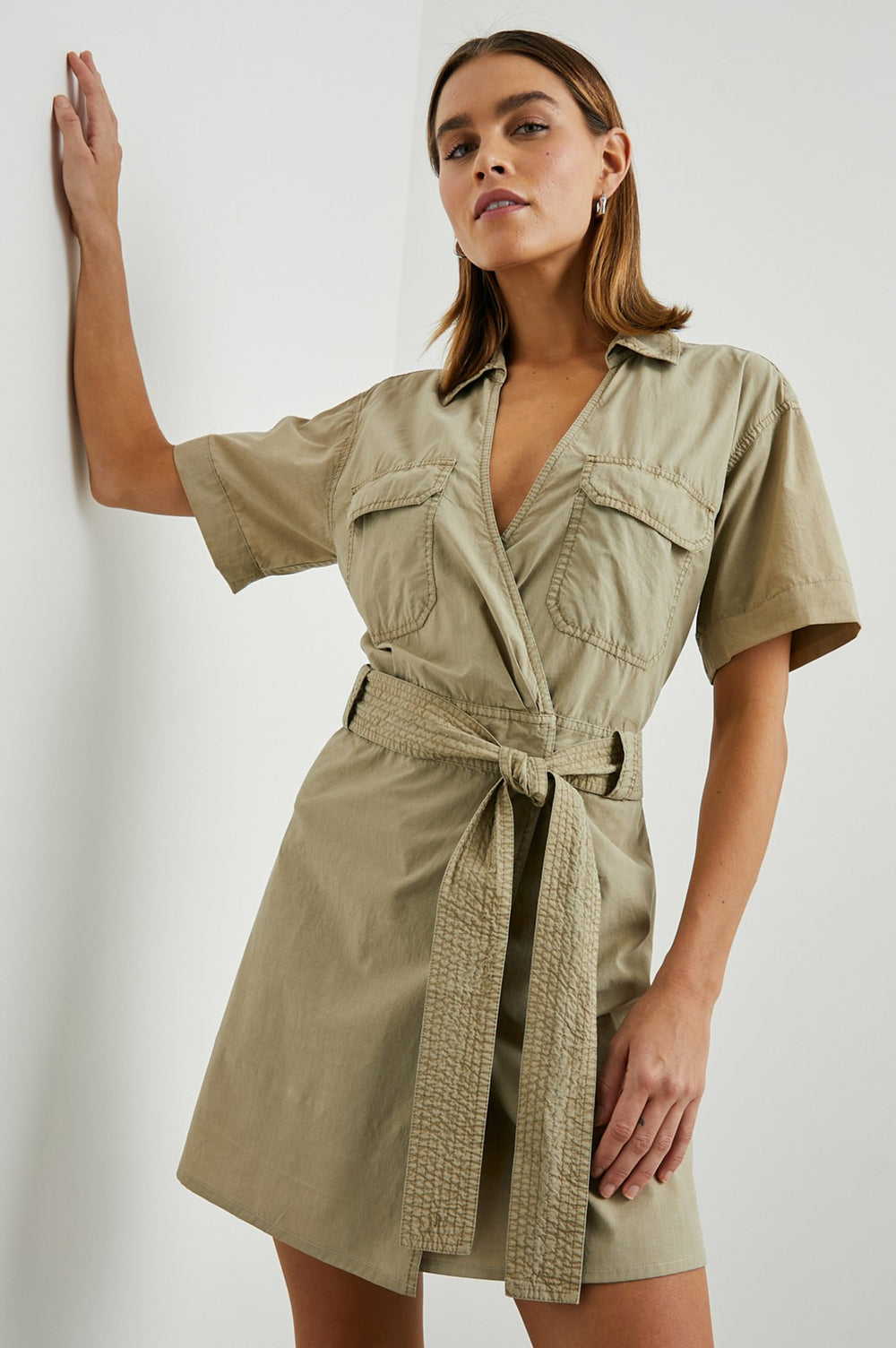 NATALIE DRESS - OLIVE| Rails US
