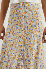 ROSETTA SKIRT - PAPAYA FLOWERS| Rails discount