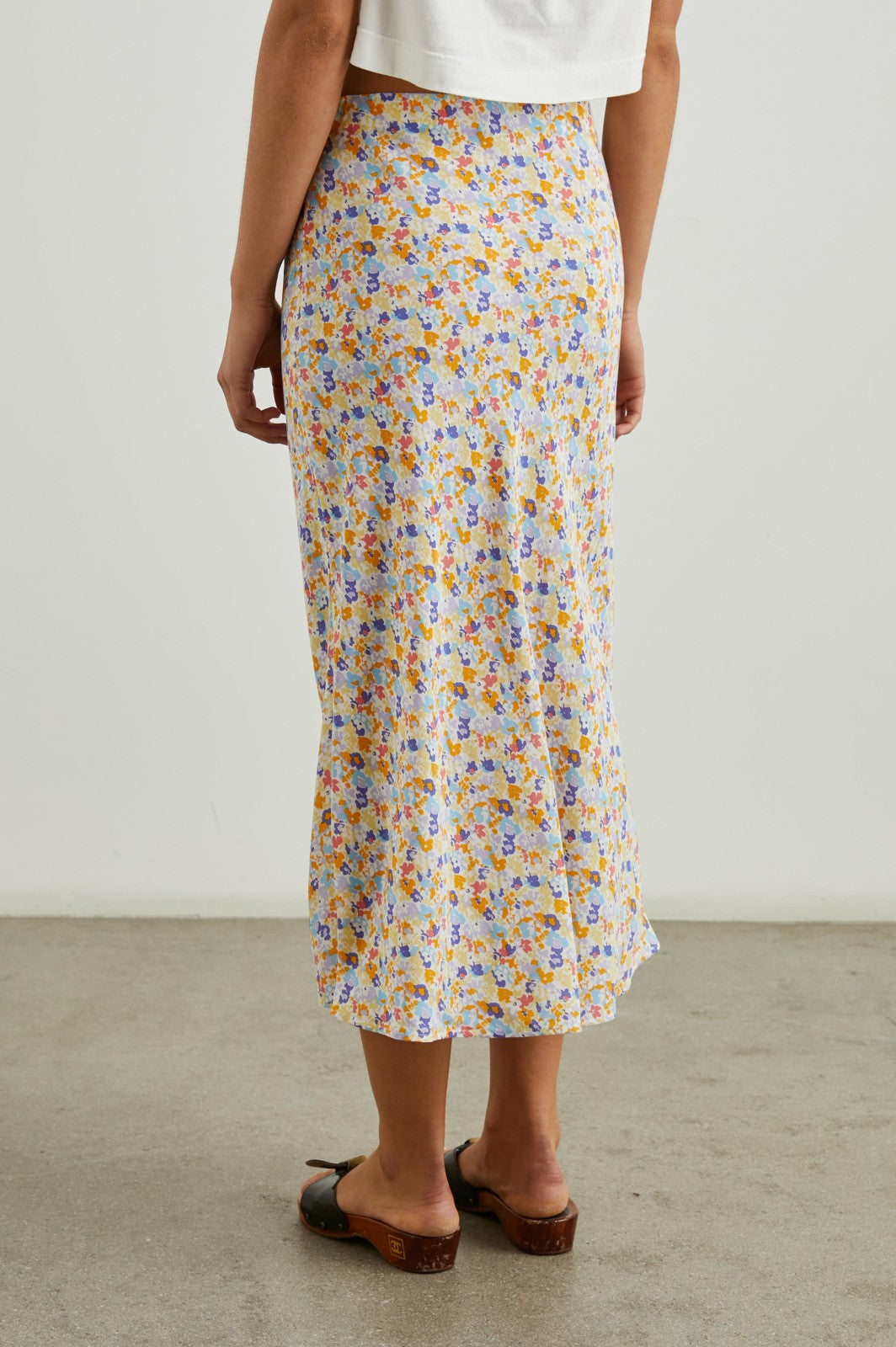ROSETTA SKIRT - PAPAYA FLOWERS| Rails discount