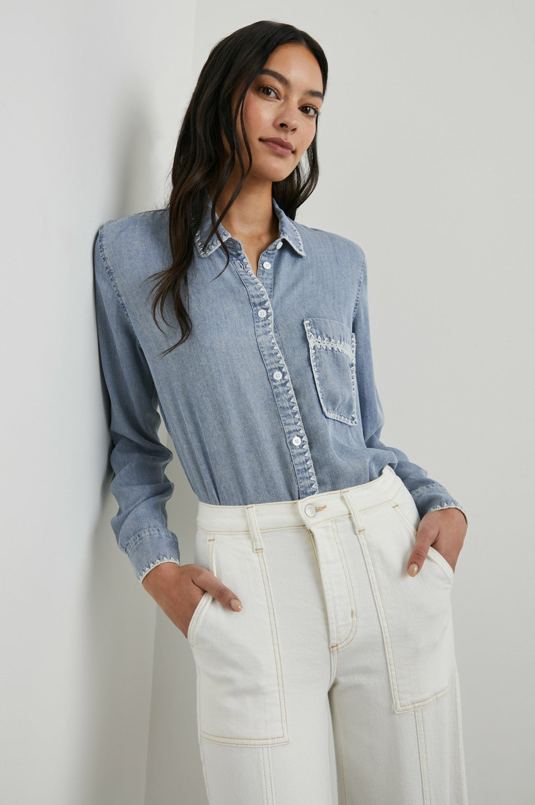 SAYA SHIRT - CLOUD WASH| Rails for sale