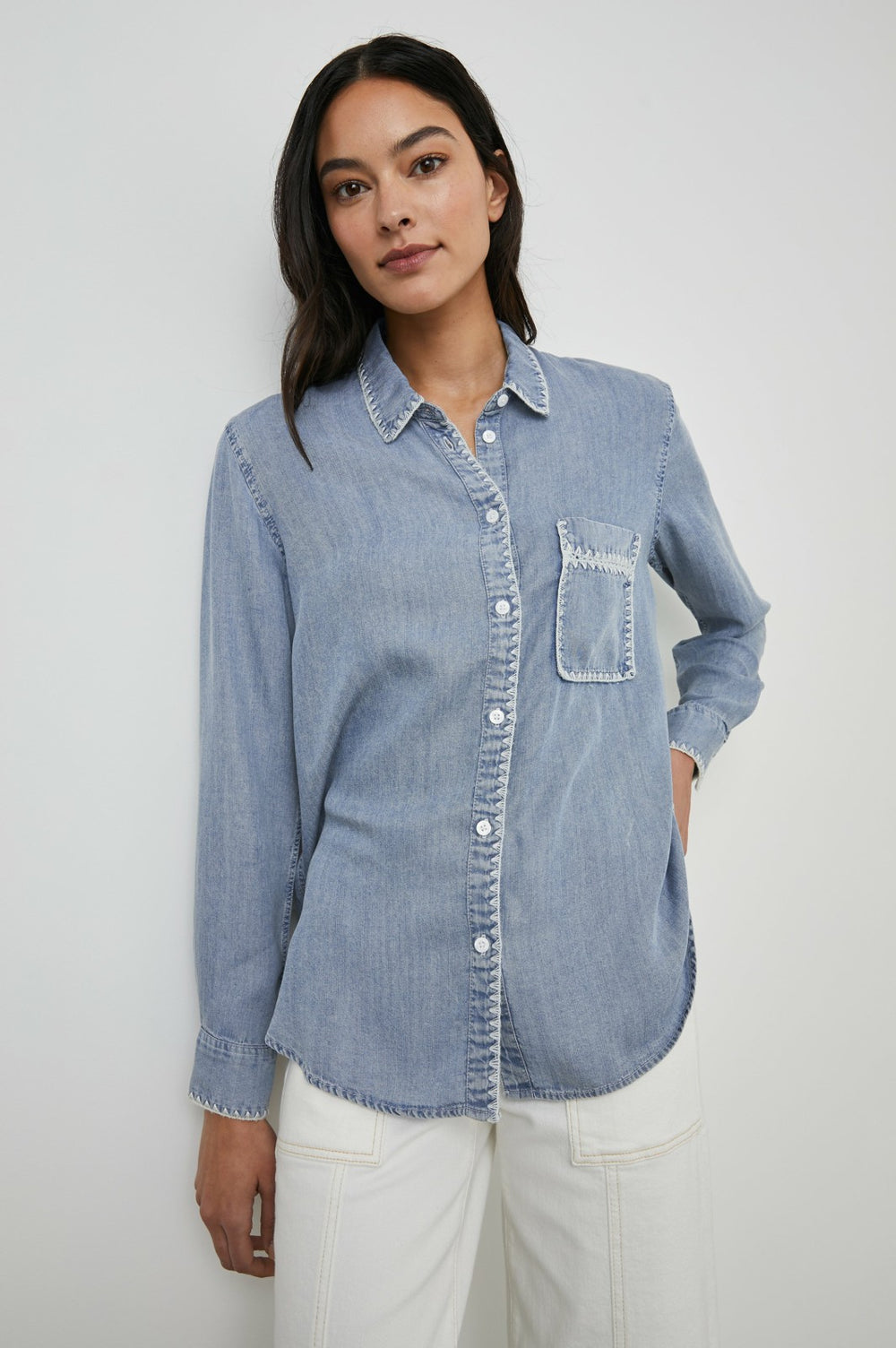 SAYA SHIRT - CLOUD WASH| Rails for sale