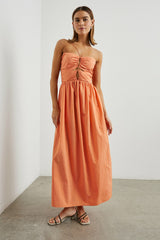 SILVIA DRESS - PAPAYA| Rails for sale