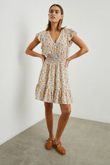 TARA DRESS - PAPAYA FLOWERS| Rails discount