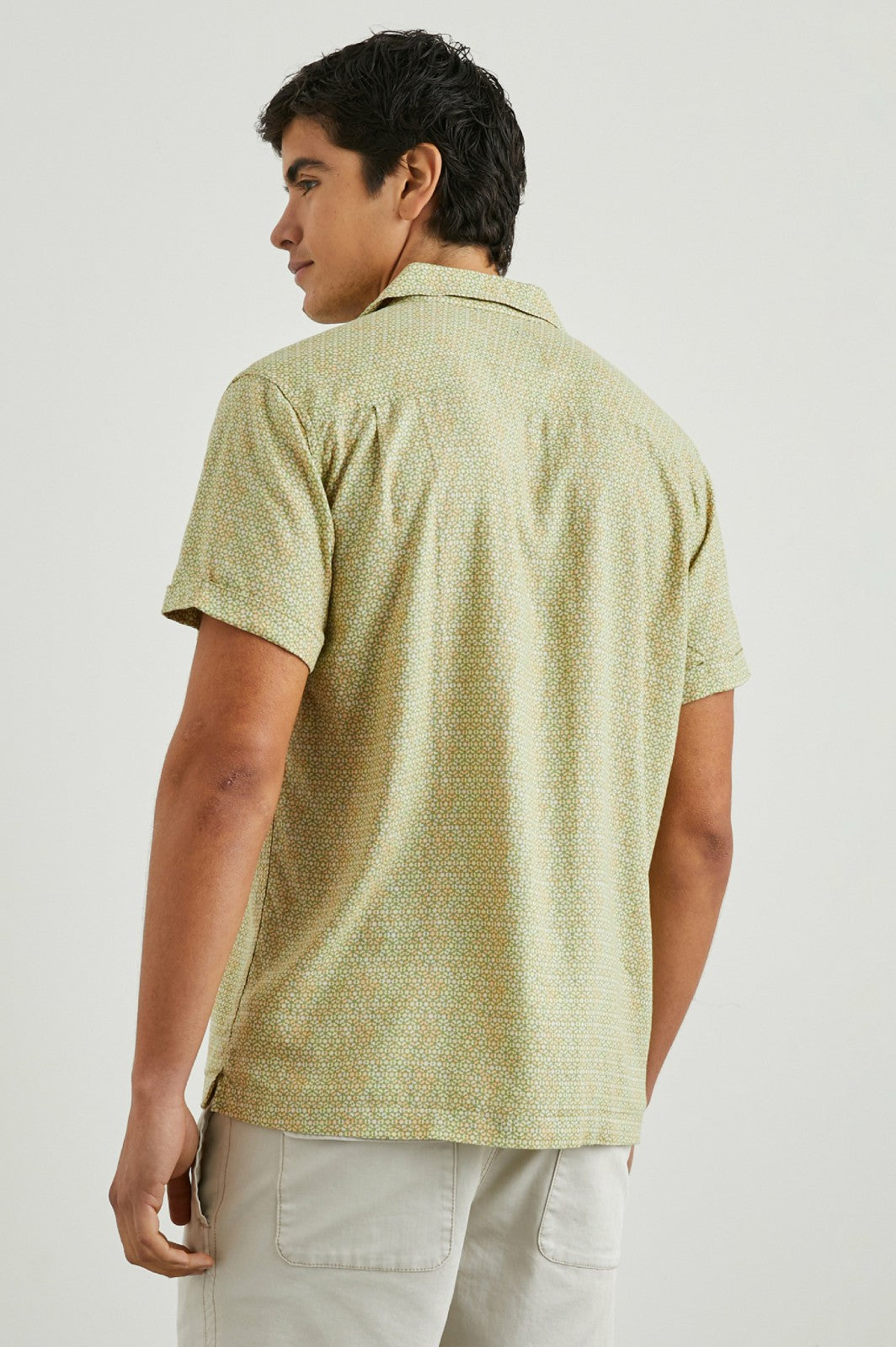 AMALFI SHIRT - PAINTED TILE MATCHA| Rails outlet