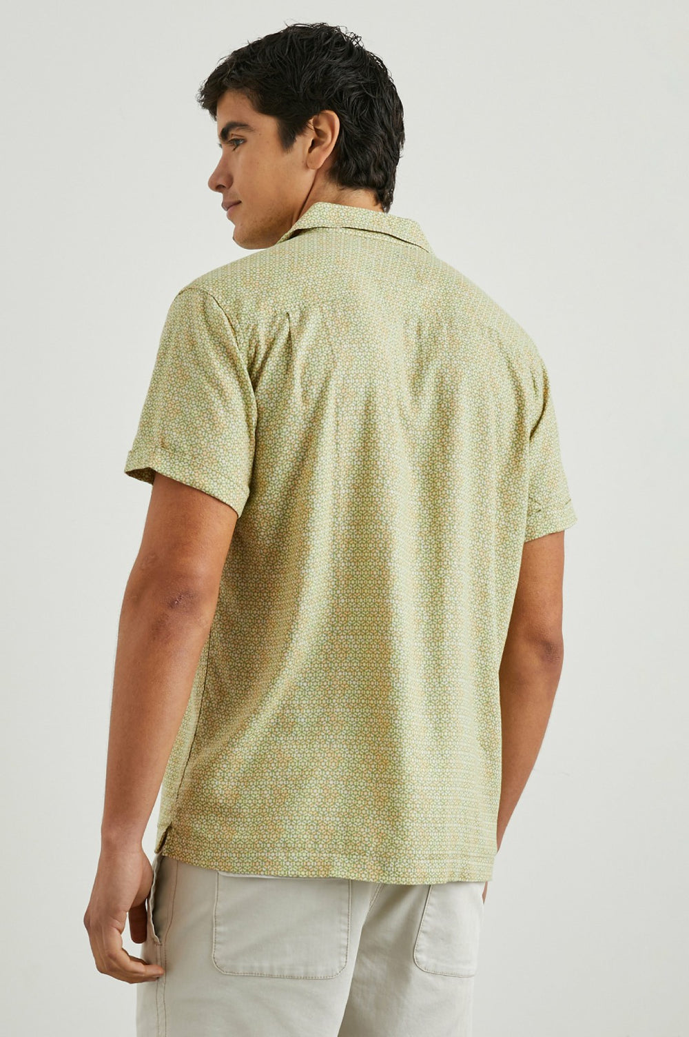 AMALFI SHIRT - PAINTED TILE MATCHA| Rails outlet