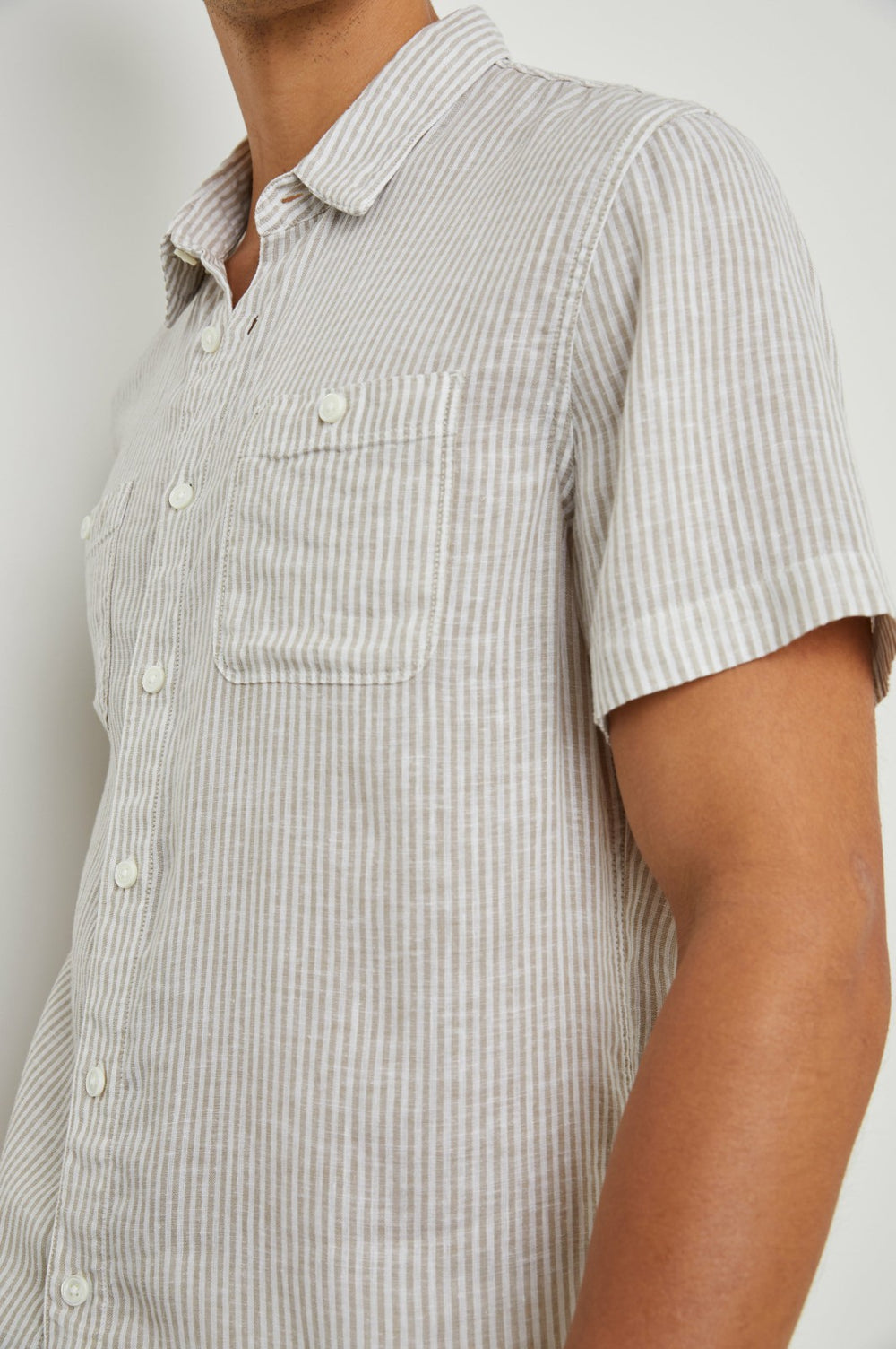 WALKER SHIRT - GHURKA WHITE RAILROAD| Rails near me