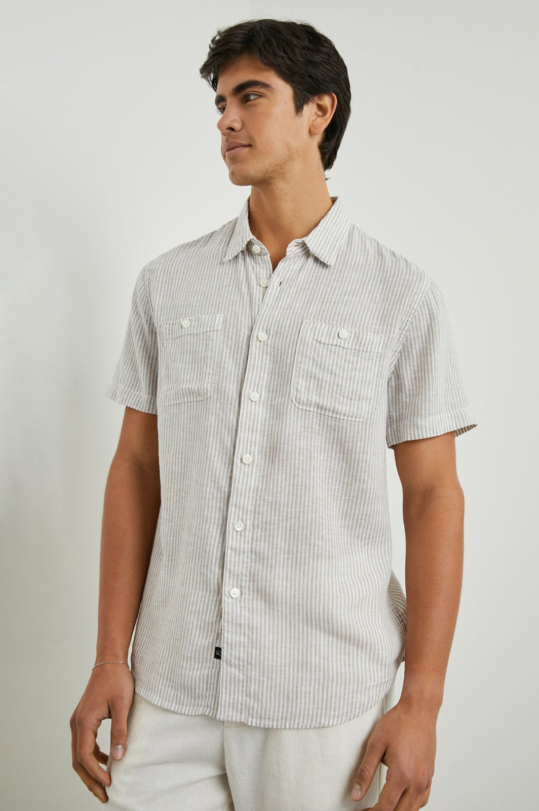 WALKER SHIRT - GHURKA WHITE RAILROAD| Rails near me