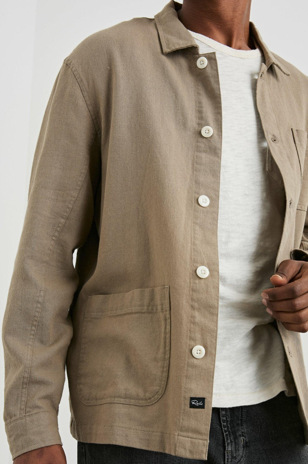 AMBROSE JACKET - BARLEY| Rails on sale