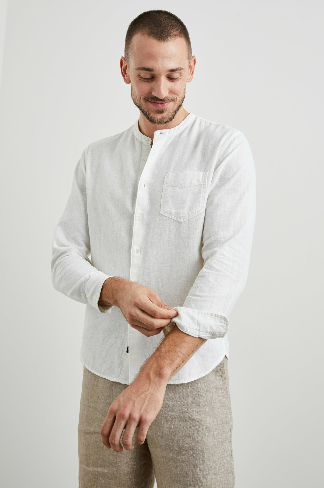 ANTOINE SHIRT - ANTIQUE WHITE| Rails US