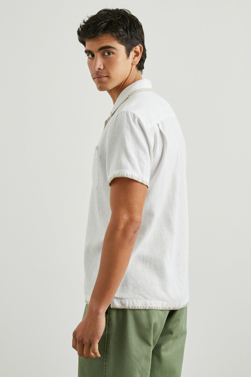 SHANE SHIRT - ANTIQUE WHITE| Rails online