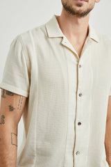 DUKE SHIRT - PARCHMENT WHEAT| Rails for sale