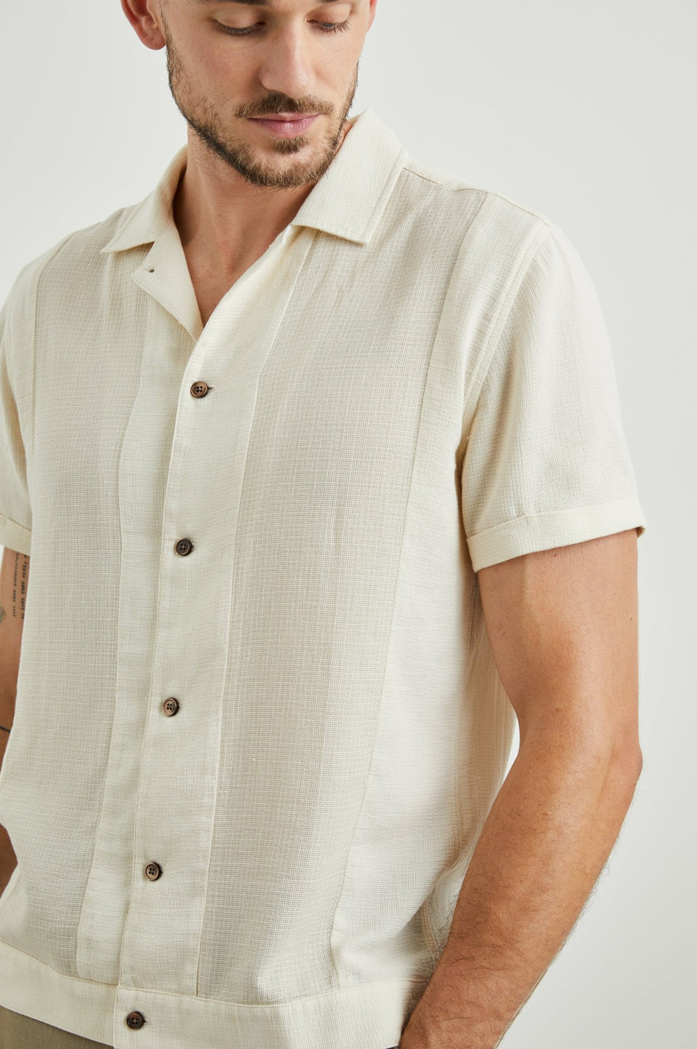 DUKE SHIRT - PARCHMENT WHEAT| Rails for sale