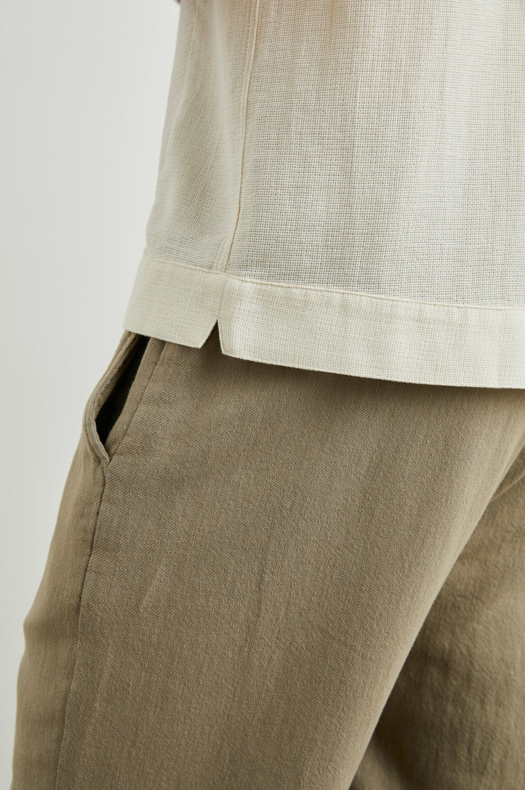 DUKE SHIRT - PARCHMENT WHEAT| Rails for sale