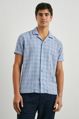 DRESDEN SHIRT - HOMESPUN BLUE GINGHAM| Rails discount