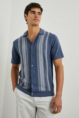 SILAS SHIRT - MARRAKESH BLUE MULTI| Rails discount