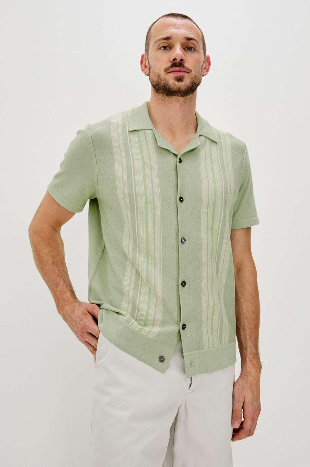 SILAS SHIRT - SAGE IRIDESCENT MULTI| Rails US