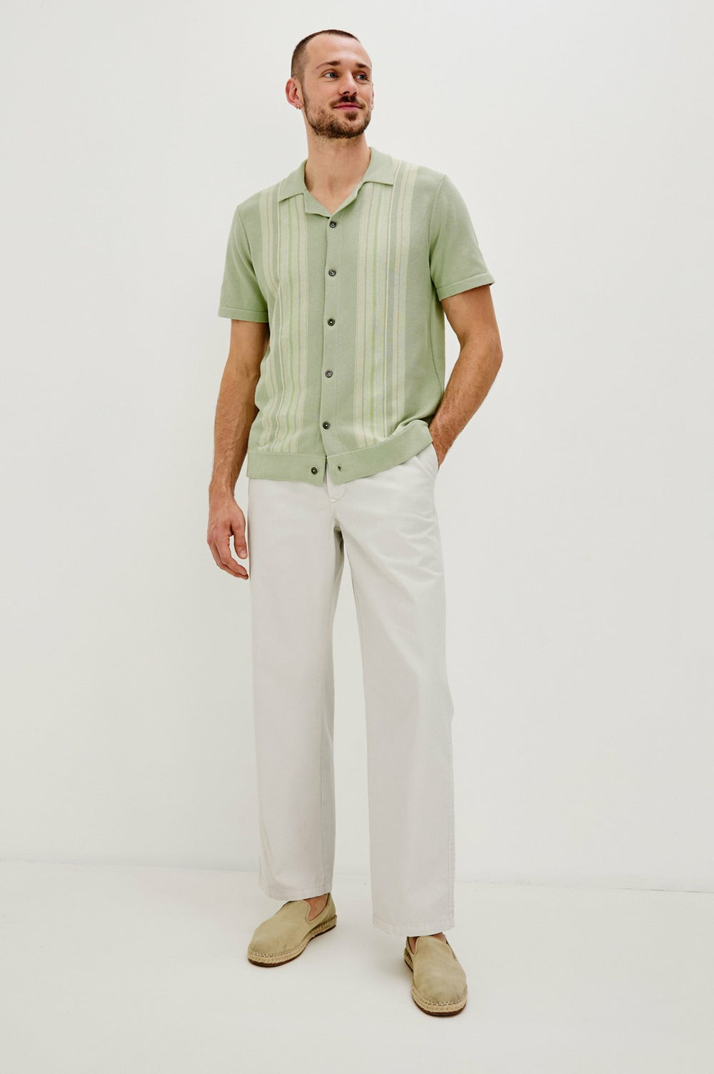 SILAS SHIRT - SAGE IRIDESCENT MULTI| Rails US