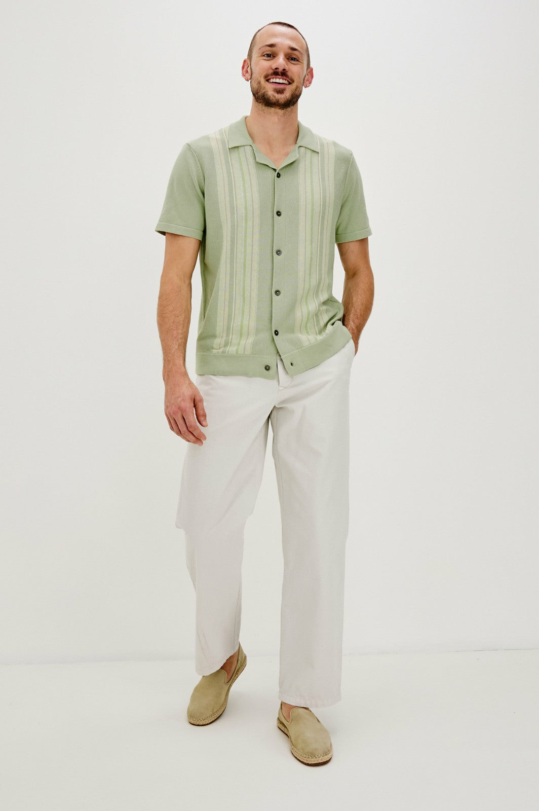 SILAS SHIRT - SAGE IRIDESCENT MULTI| Rails US