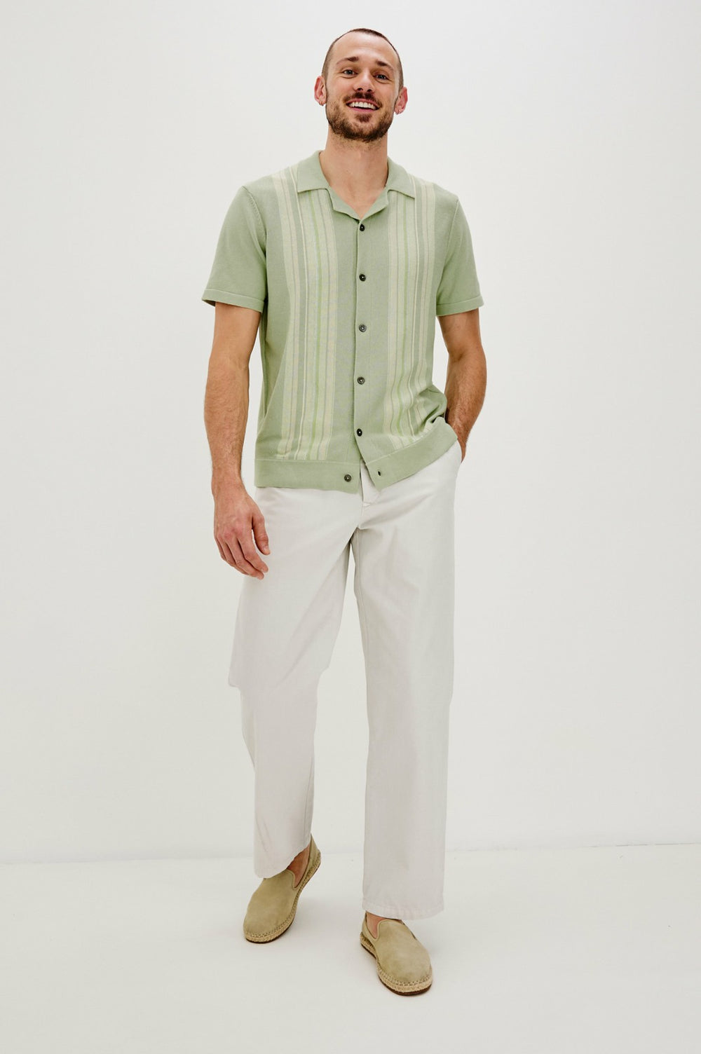 SILAS SHIRT - SAGE IRIDESCENT MULTI| Rails US