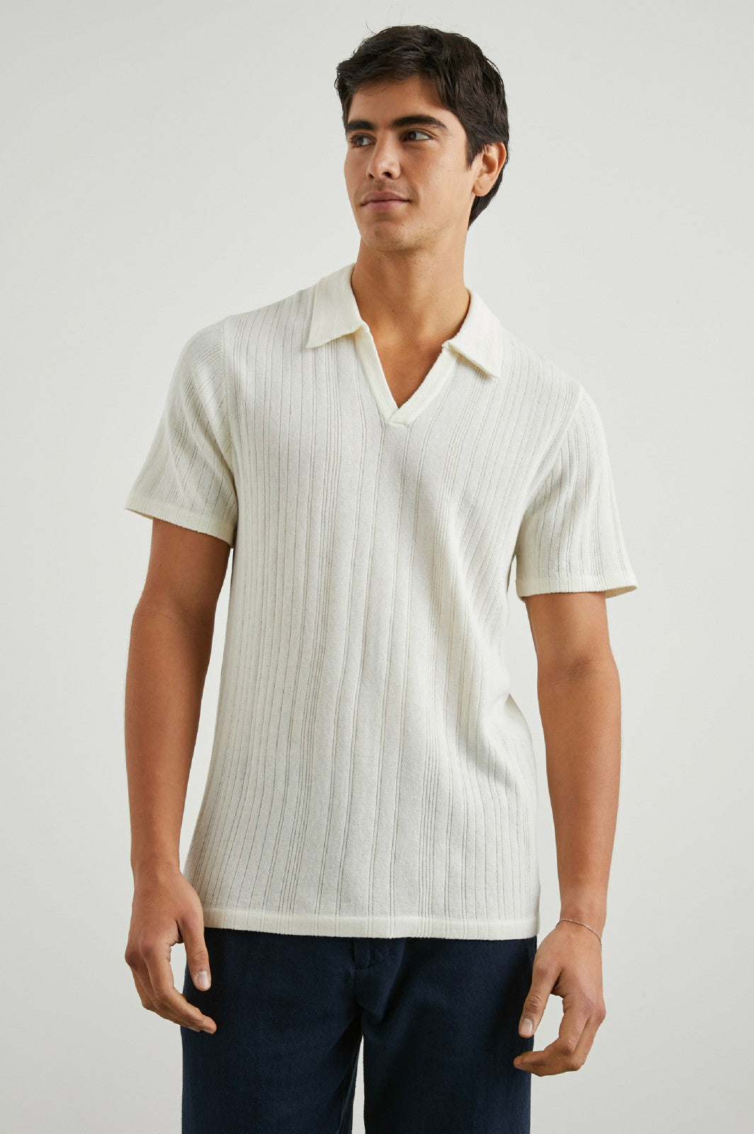 ETANNE POLO SHIRT - ECRU| Rails sale