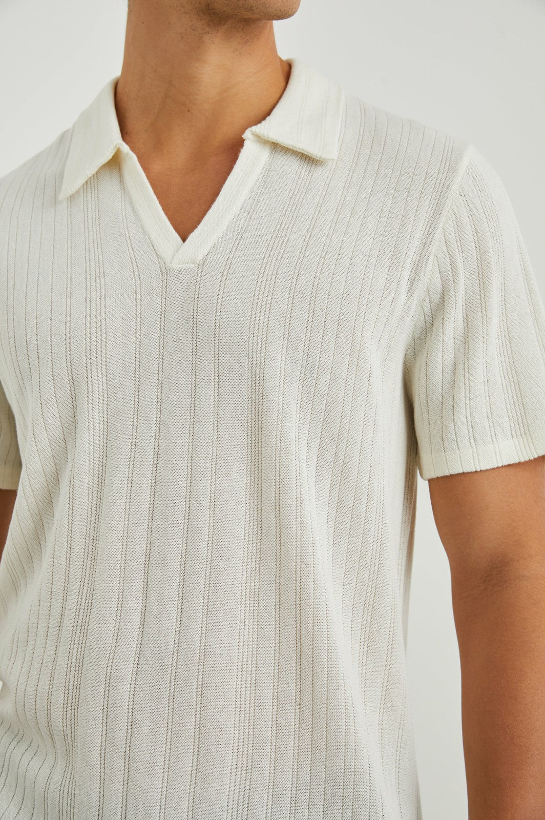 ETANNE POLO SHIRT - ECRU| Rails sale