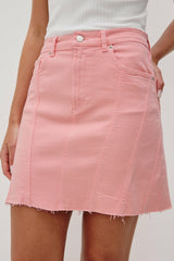 BRENTWOOD SKIRT - BUBBLE GUM| Rails on sale