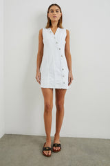 STRAND DRESS - SALT WHITE| Rails online