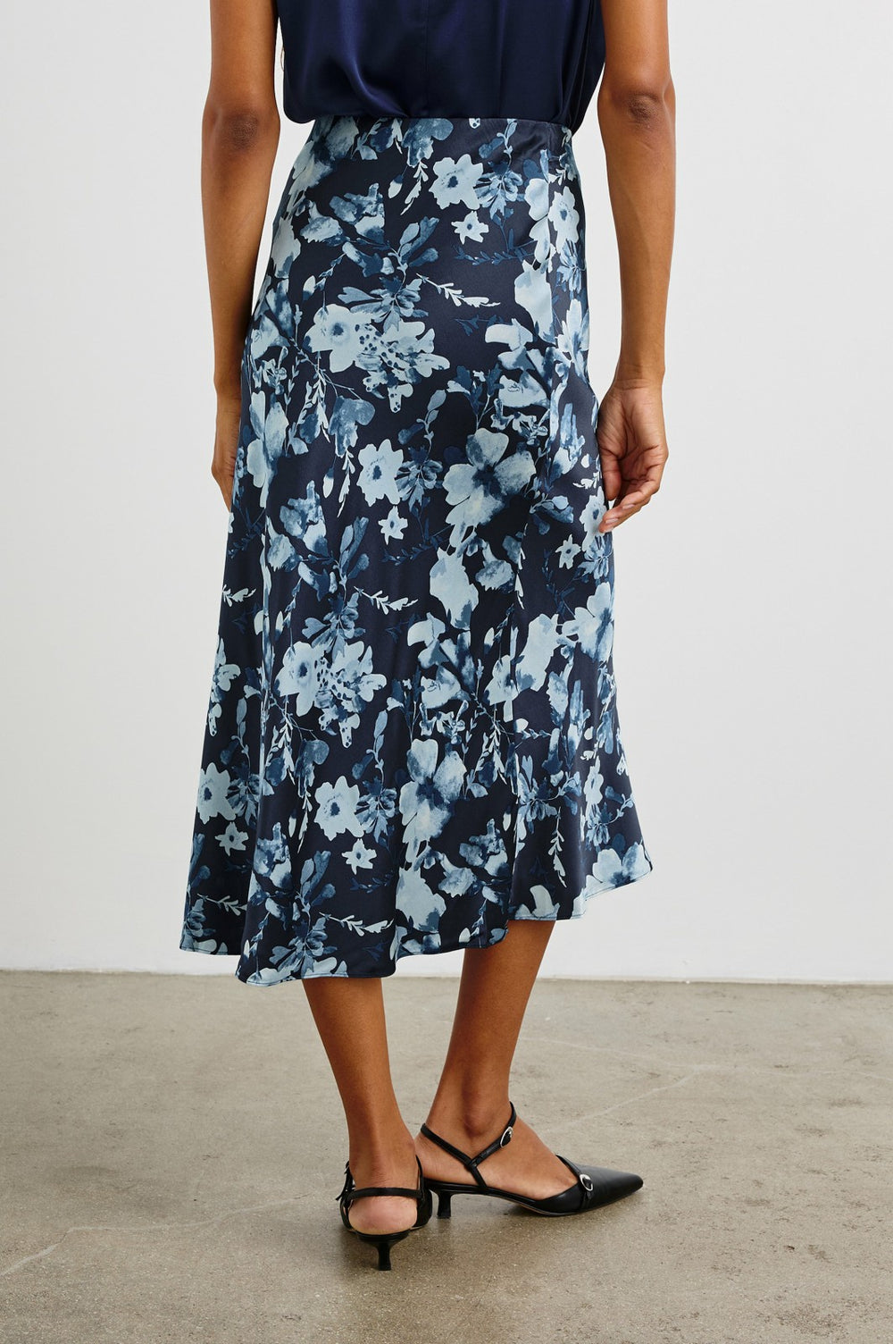 ANYA SKIRT - INDIGO BLOSSOMS| Rails near me