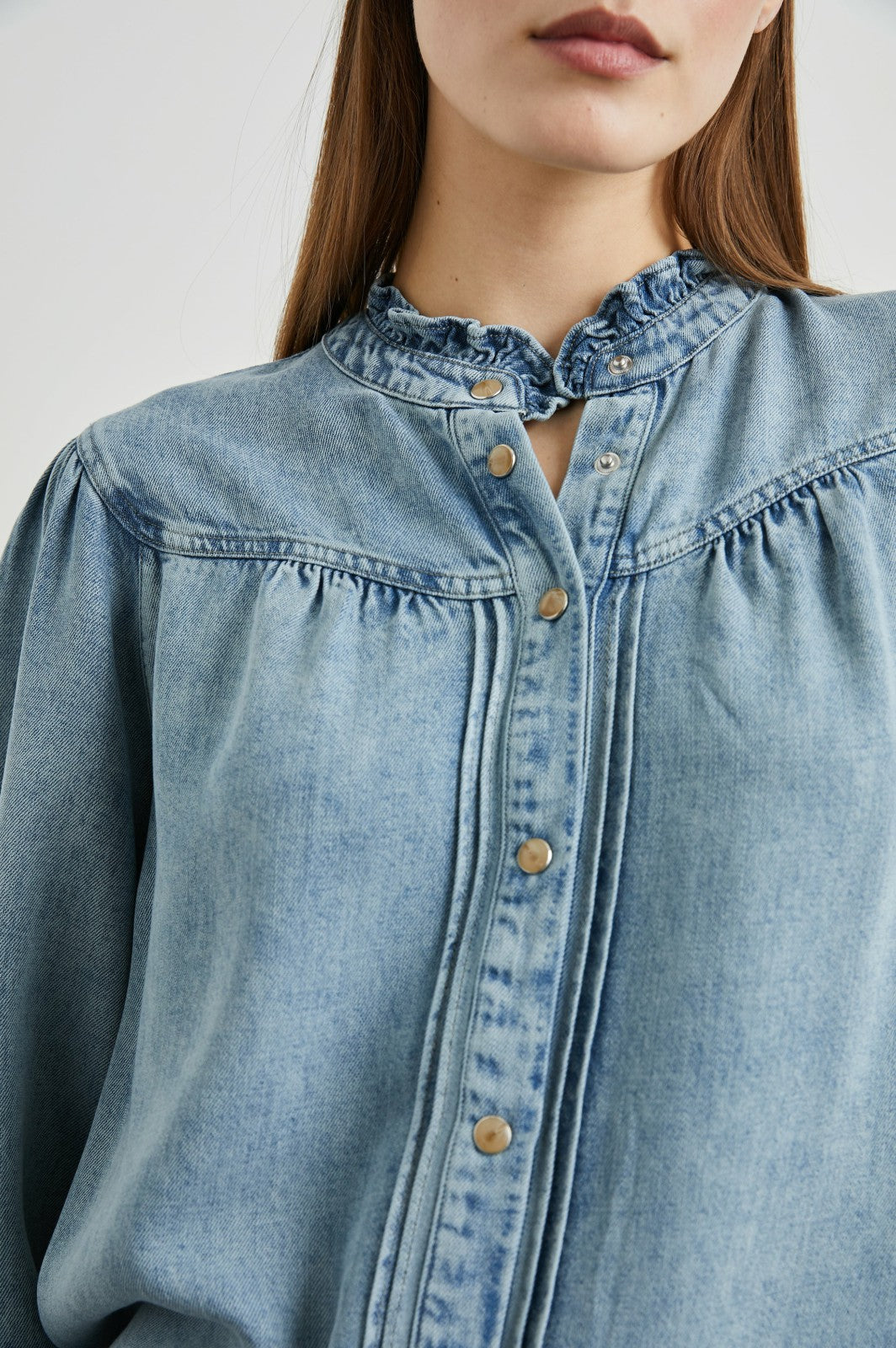 ALANNA SHIRT - ANTIQUE INDIGO| Rails discount