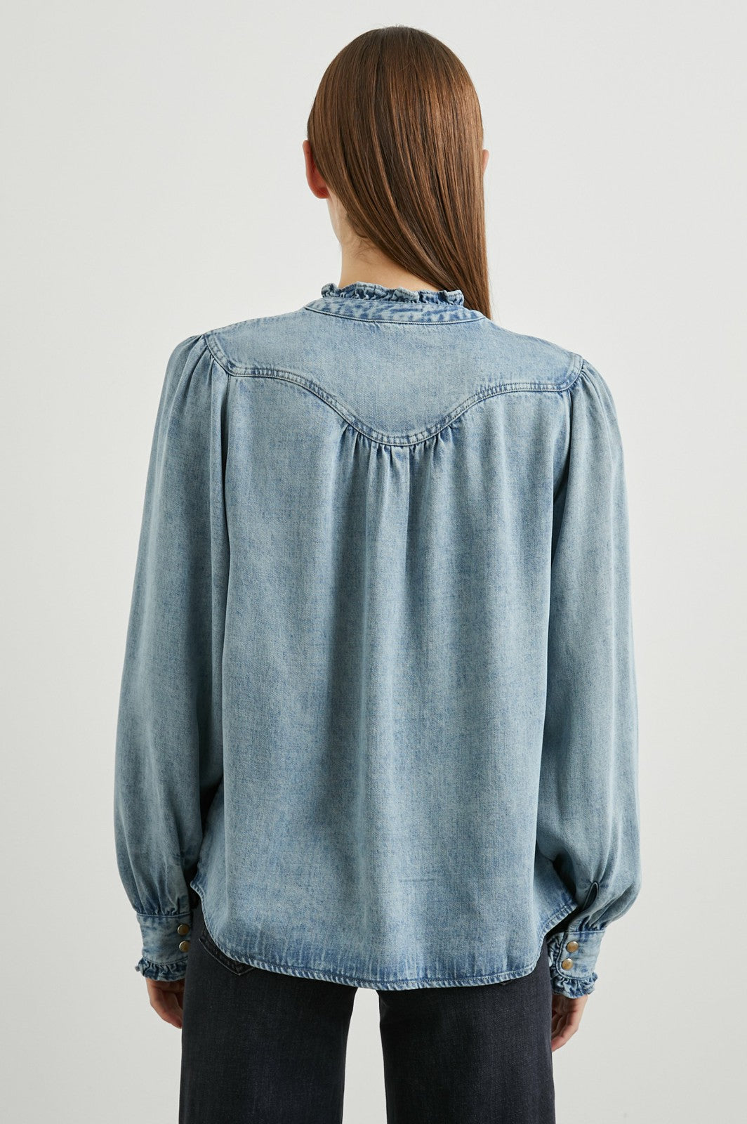 ALANNA SHIRT - ANTIQUE INDIGO| Rails discount