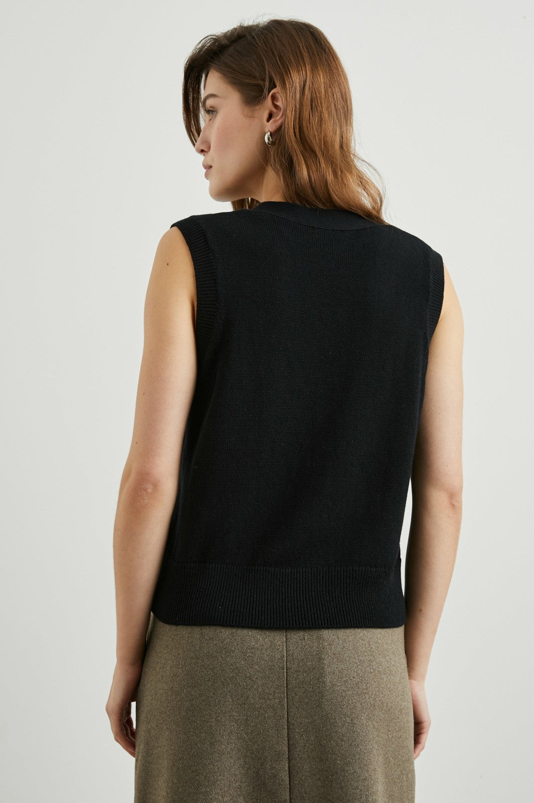 ANNIKA VEST - JET BLACK| Rails near me