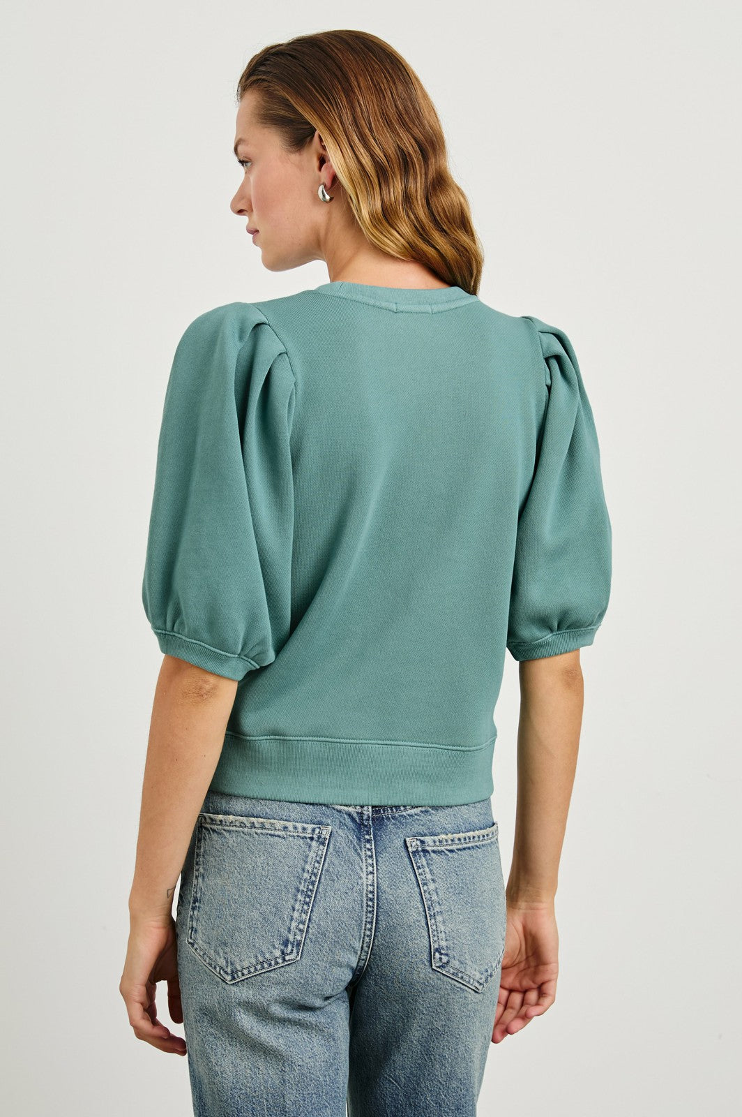 CAMY SWEATSHIRT - STONE BLUE| Rails discount