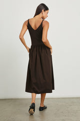 FRANCA DRESS - ESPRESSO| Rails on sale