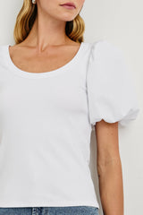 HALLIE TOP - WHITE| Rails discount