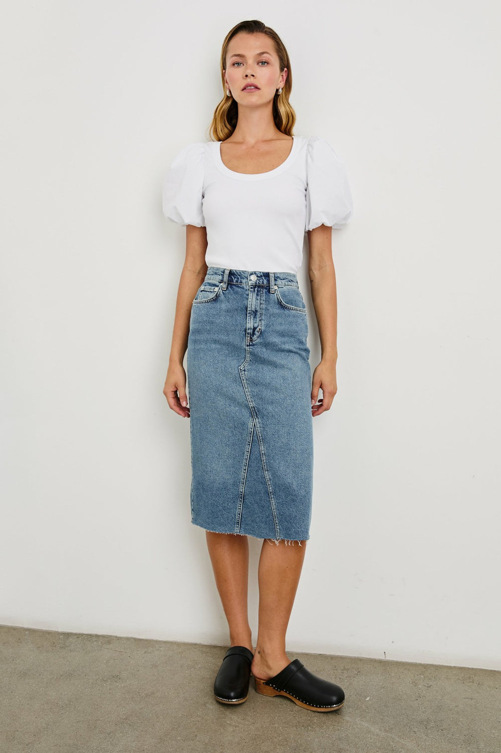 HALLIE TOP - WHITE| Rails discount