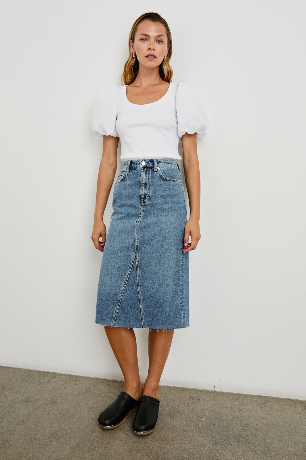 HALLIE TOP - WHITE| Rails discount