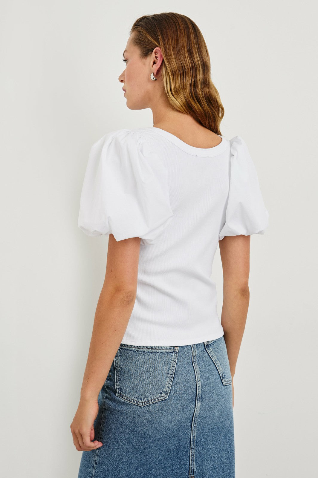 HALLIE TOP - WHITE| Rails discount