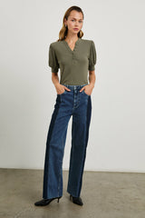 JEWEL TOP - WASHED OLIVE| Rails for sale