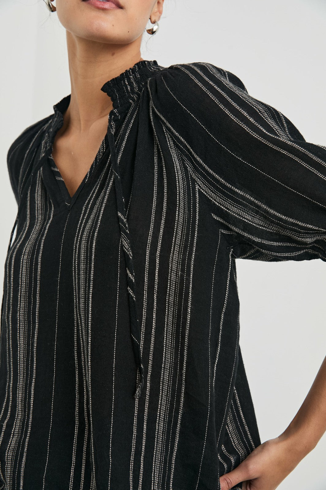 JULIETA TOP - BALBOA STRIPE| Rails discount