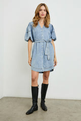 KINGSLEY DRESS - FADED INDIGO| Rails outlet