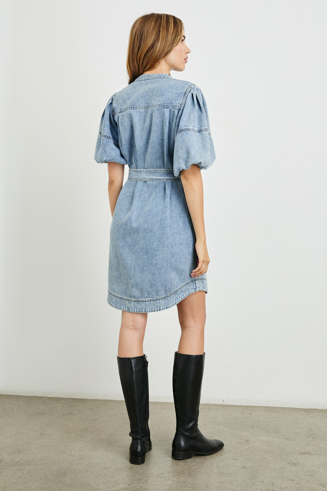KINGSLEY DRESS - FADED INDIGO| Rails outlet